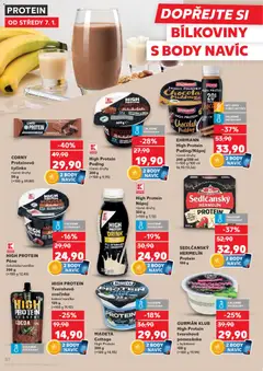 Náhled letáku High Protein Puding, různé druhy, 200 g od 07.01.2026 | Strana: 32