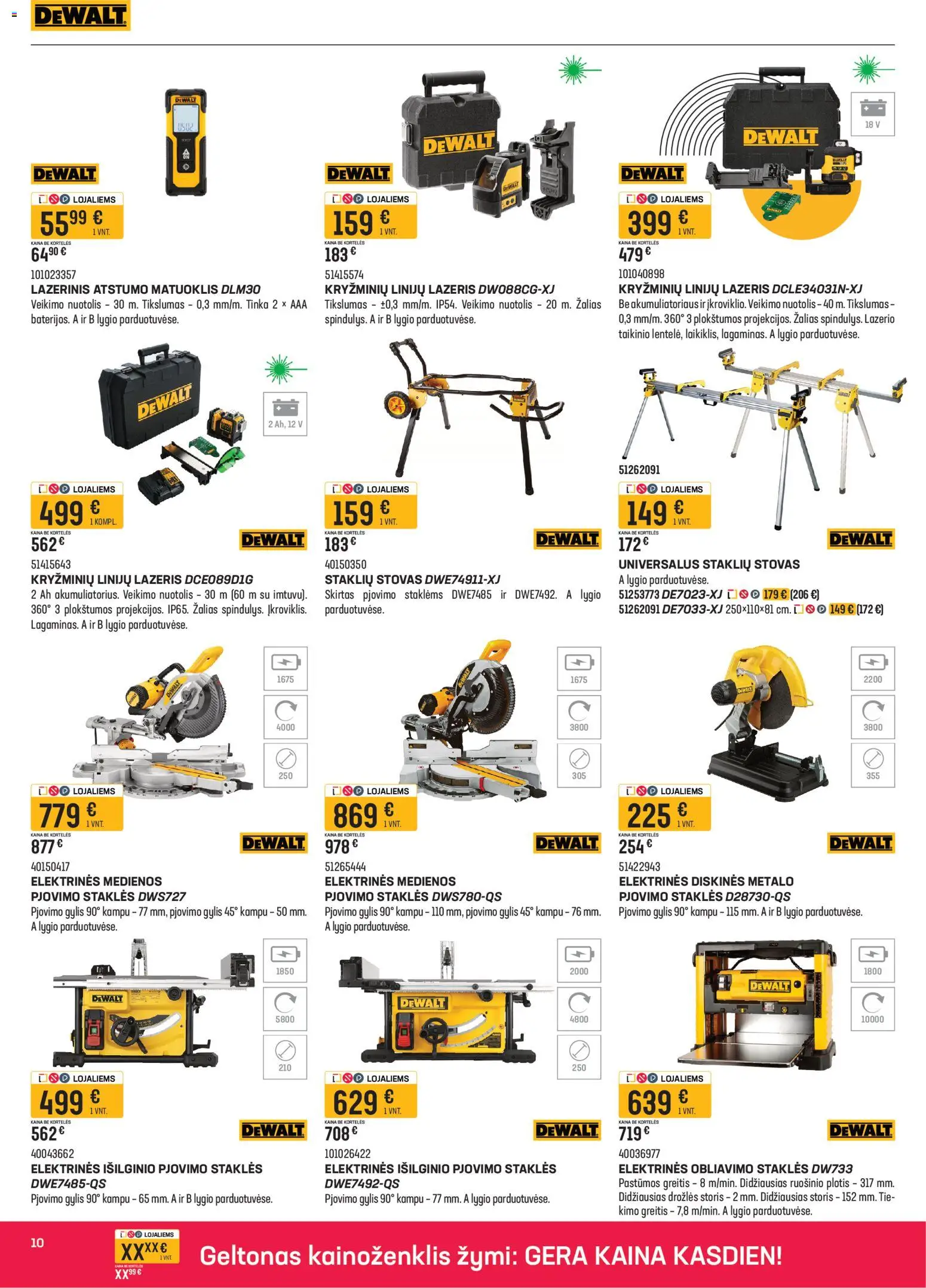 Senukai akcijos nuo 15.04.2026 | Puslapis: 10 | Prekių: Stovas