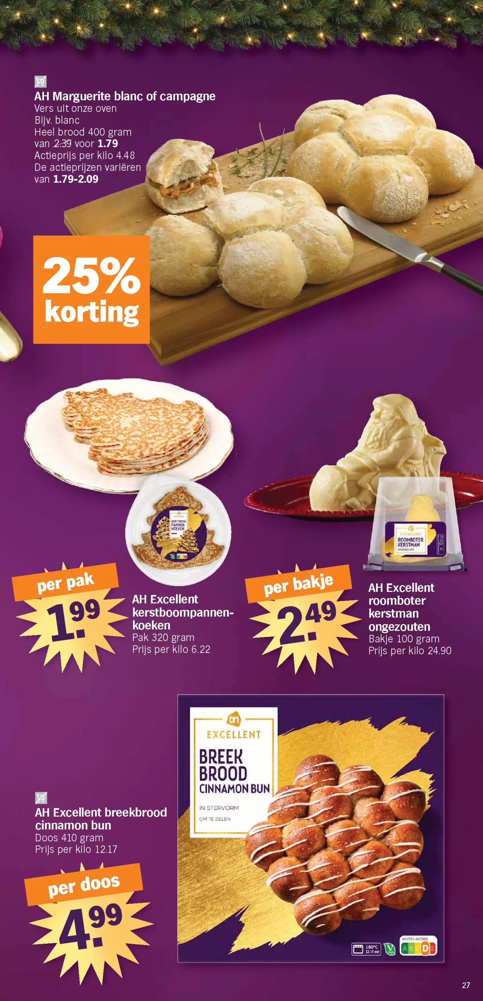 {H1} | Pagina: 27 | Producten: Roomboter, Oven, Brood