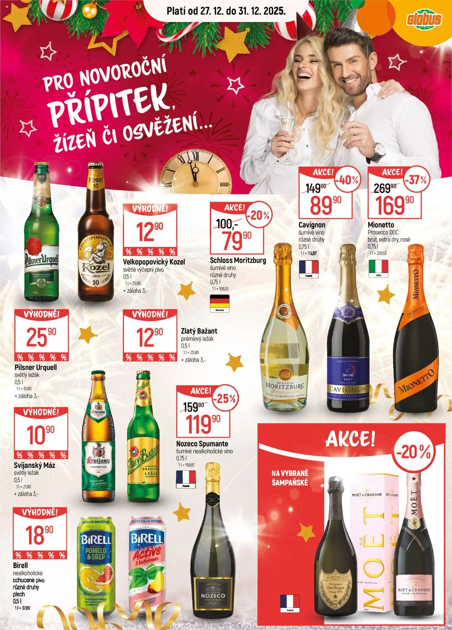 Globus leták - Praha Černý Most od 27.12.2025 | Strana: 11 | Produkty: Prosecco, Víno, Čaj, Plech