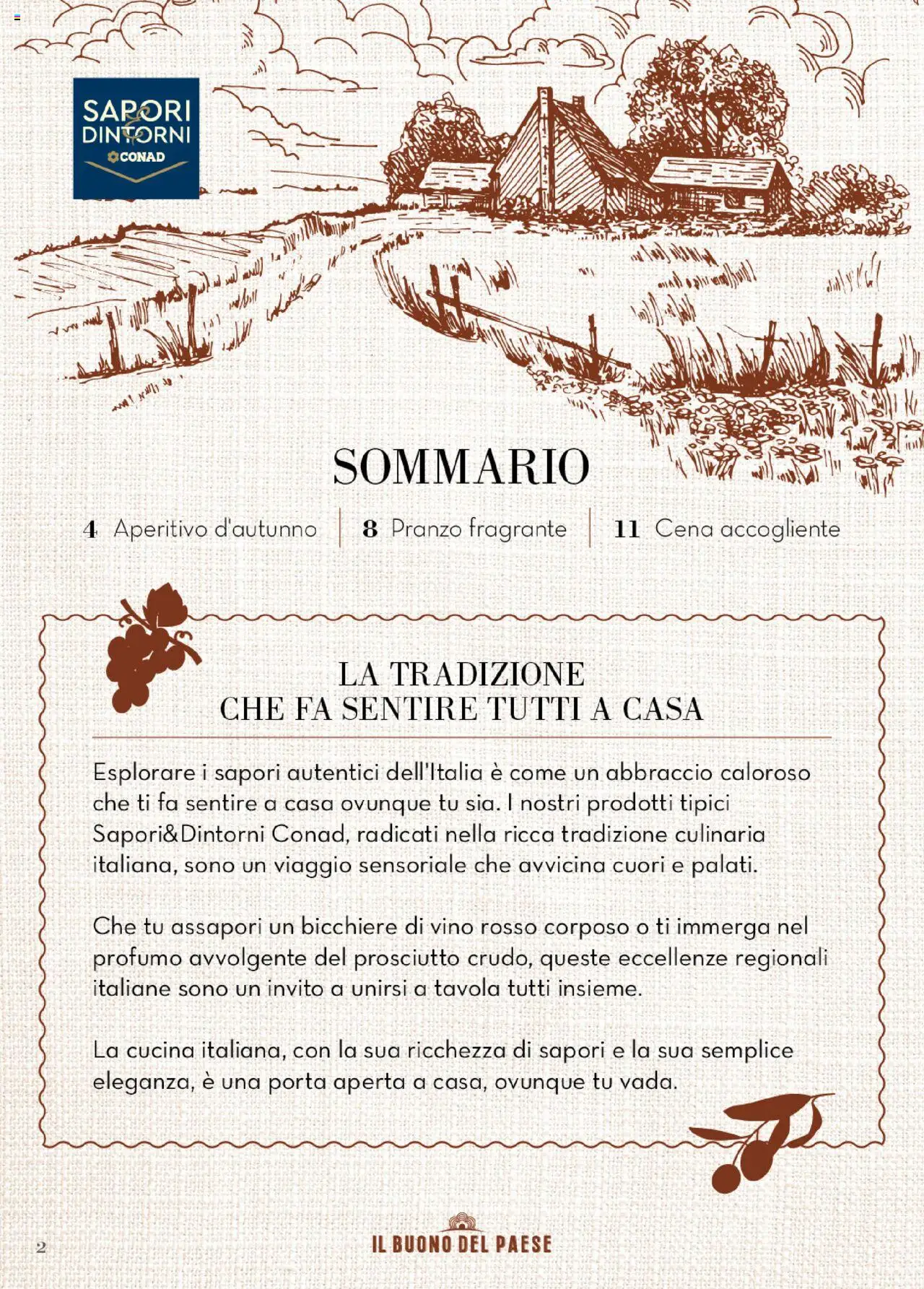 Volantino Conad del 22.10.2025 | Pagina: 2 | Prodotti: Prosciutto, Vino, Vino rosso, Profumo