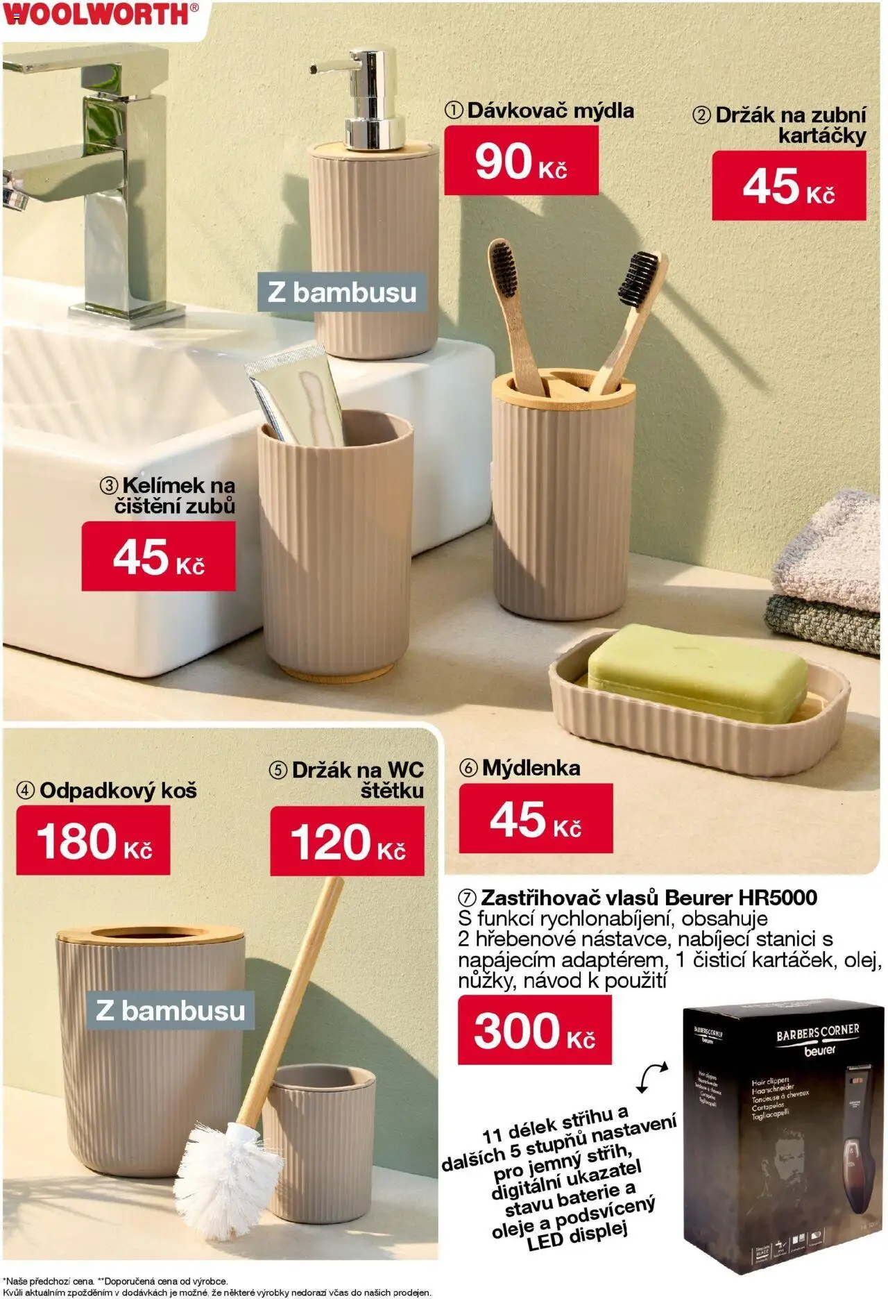 Woolworth leták od 12.09.2025 - akční nabídka | Strana: 29 | Produkty: Oleje, Dávkovač, Zastřihovač, Baterie