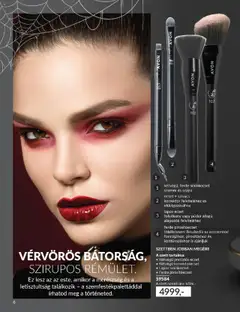 AVON katalógus Halloween - amely érvényes a következő dátumtól: 01.10.2025 | Oldal: 6 | Termékek: Púder, Korrektor, Ecset, Sminkecset