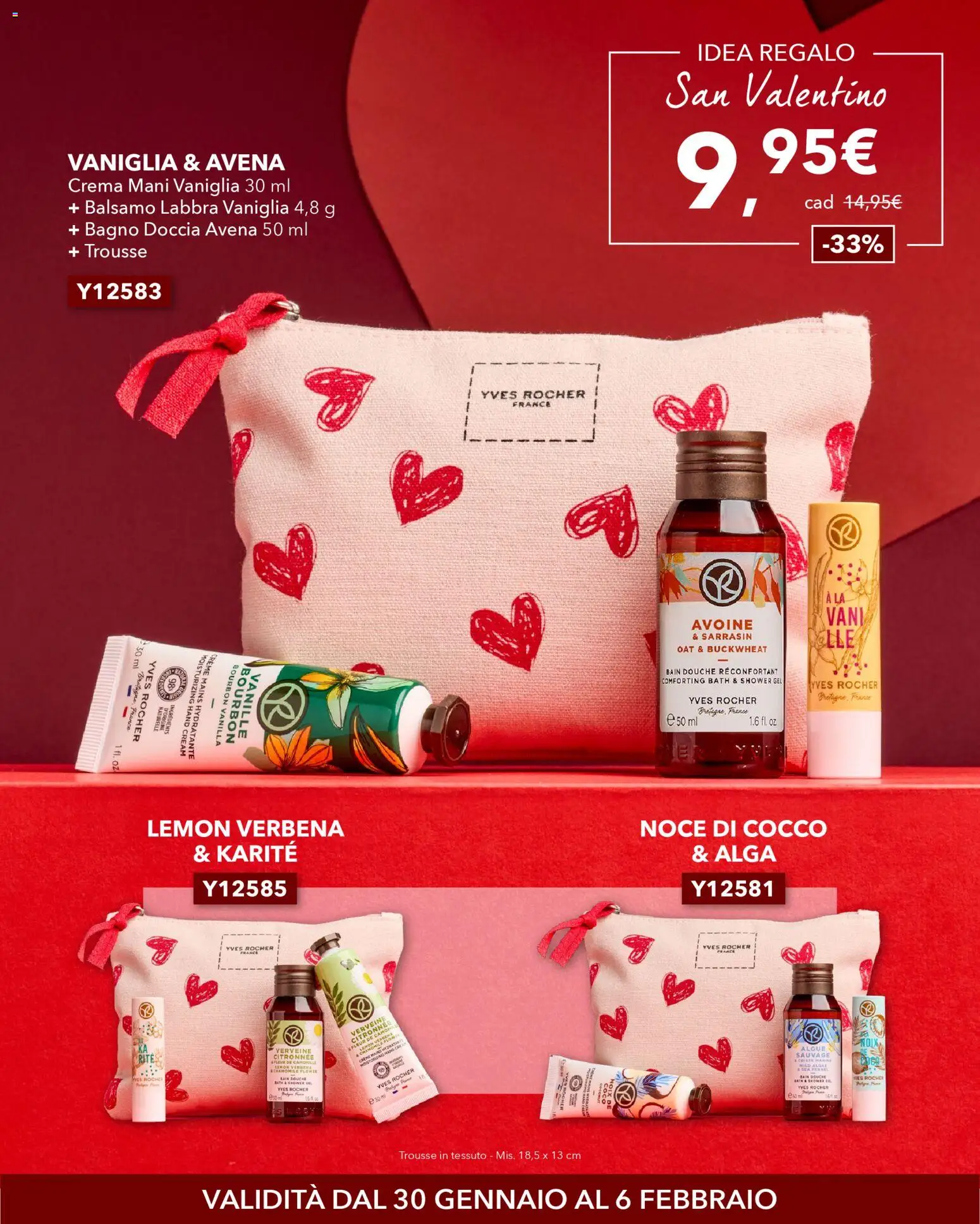 Volantino Yves Rocher del 30.01.2026 | Pagina: 2 | Prodotti: Balsamo, Cocco, Bagno, Doccia