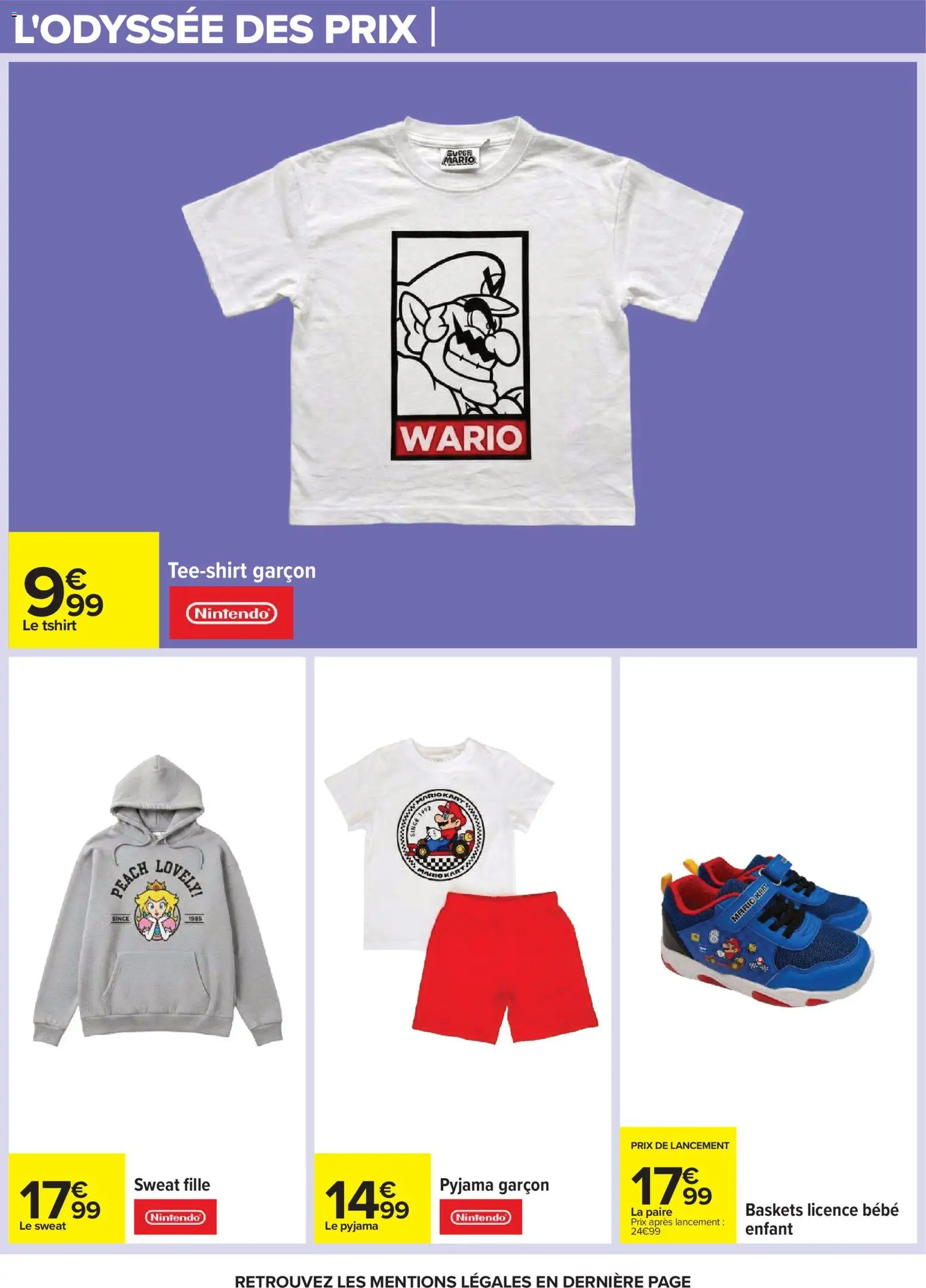 {H1} | Page: 92 | Produits: Baskets, Pyjama