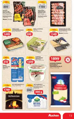 Auchan akciós ujság - amely érvényes a következő dátumtól: 17.07.2025 | Oldal: 13