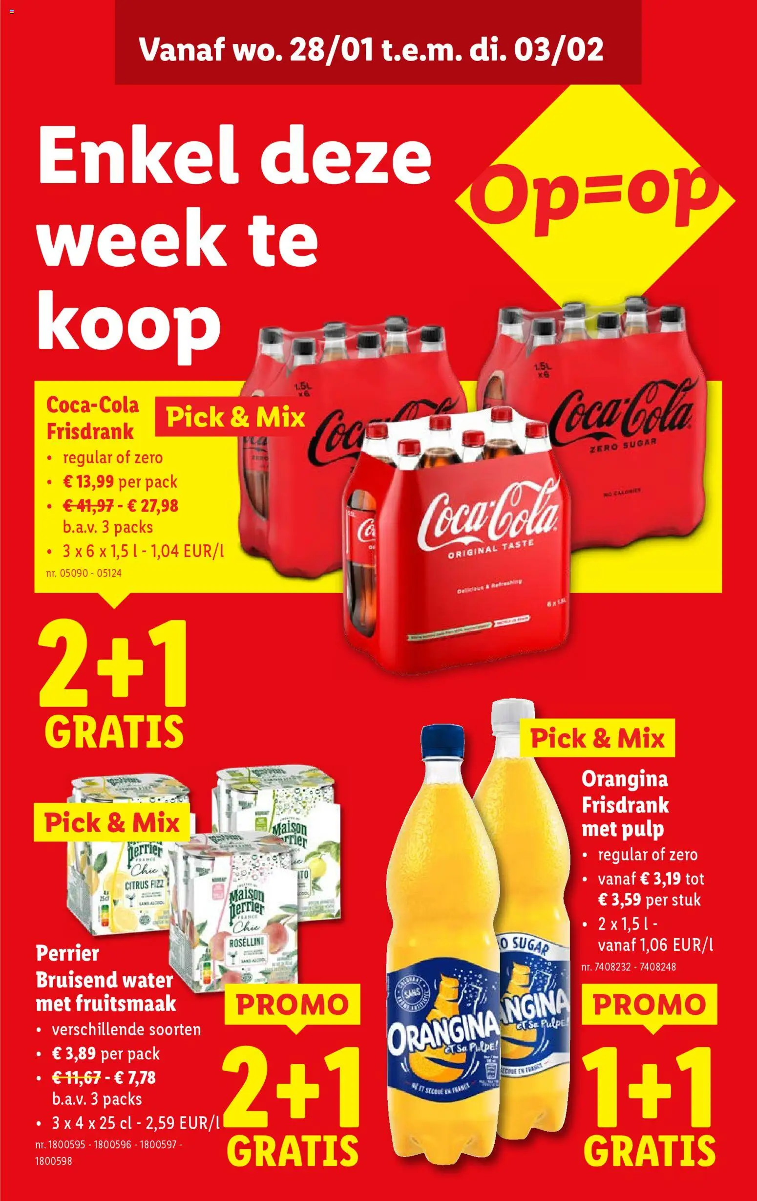 {H1} | Pagina: 26 | Producten: Coca Cola, Frisdrank