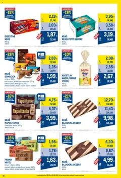 Metro katalog | vrijedi od 01.09.2025 | Stranica: 15 | Proizvodi: Petit Beurre, Keksi, Keks, Napolitanke