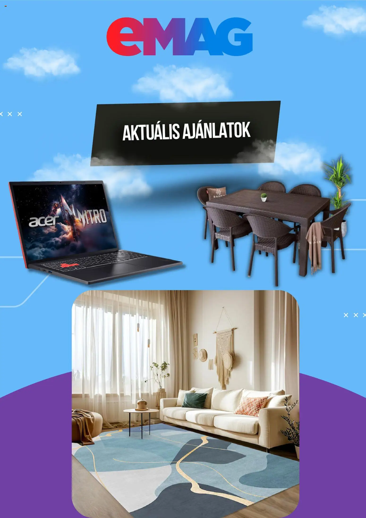 eMAG akciós ujság - amely érvényes a következő dátumtól: 14.04.2026 | Oldal: 1