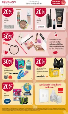 Make-up Produkten für den Valentinstag, Auswahl an nur online erhältlichen Make-up Produkten für den Valentinstag ab 02.02.2026 gültig | Seite: 3