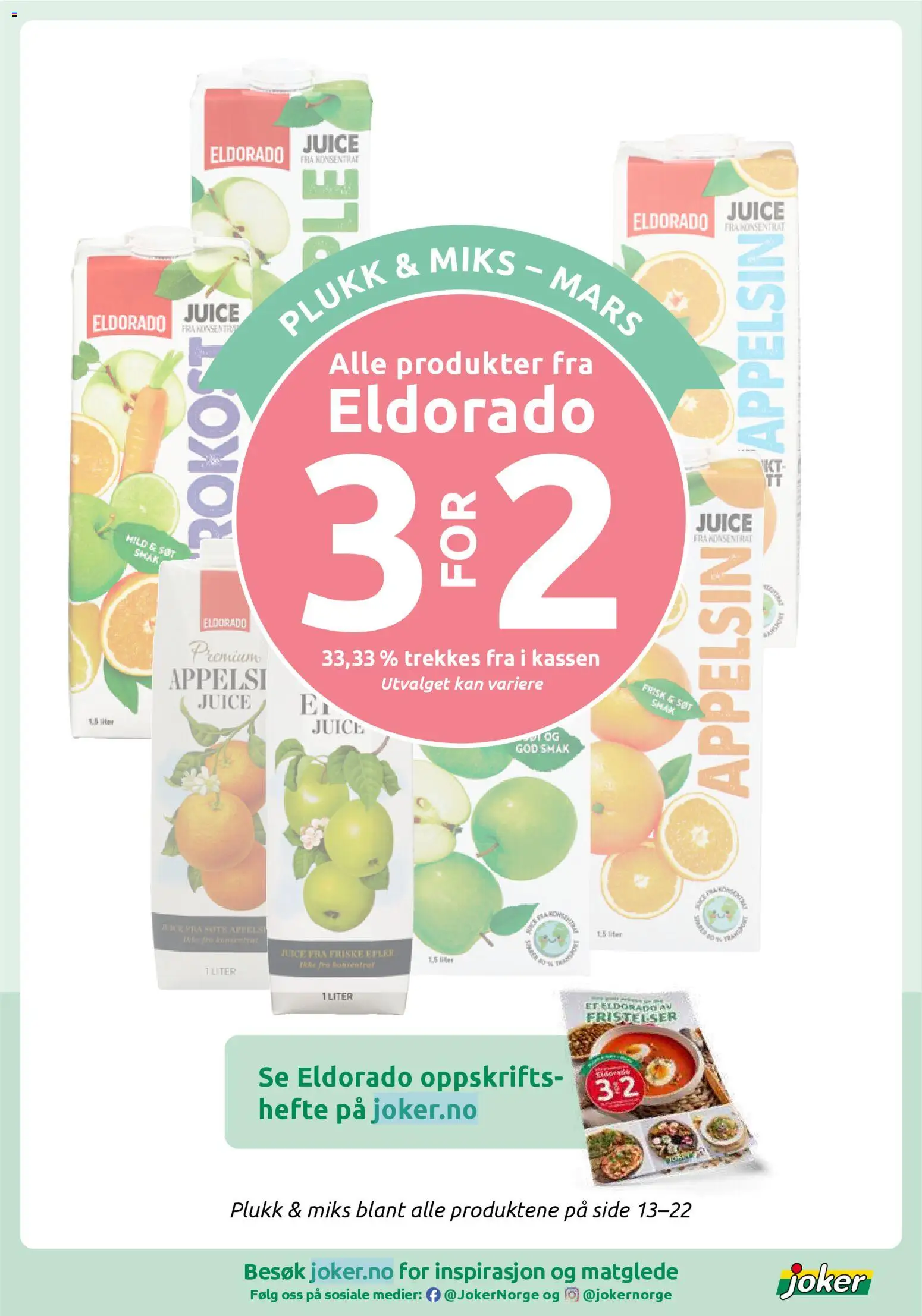 Nye » Joker kundeavis « er nå online. Se alle Apriltilbud på mobilen og spar! | Norway