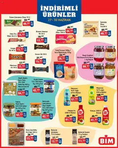 BİM Katalog - 27.06.2025 tarihinden itibaren geçerlidir | Sayfa: 3 | Ürünler: Çikolata, Baharat, Mayonez, Izgara
