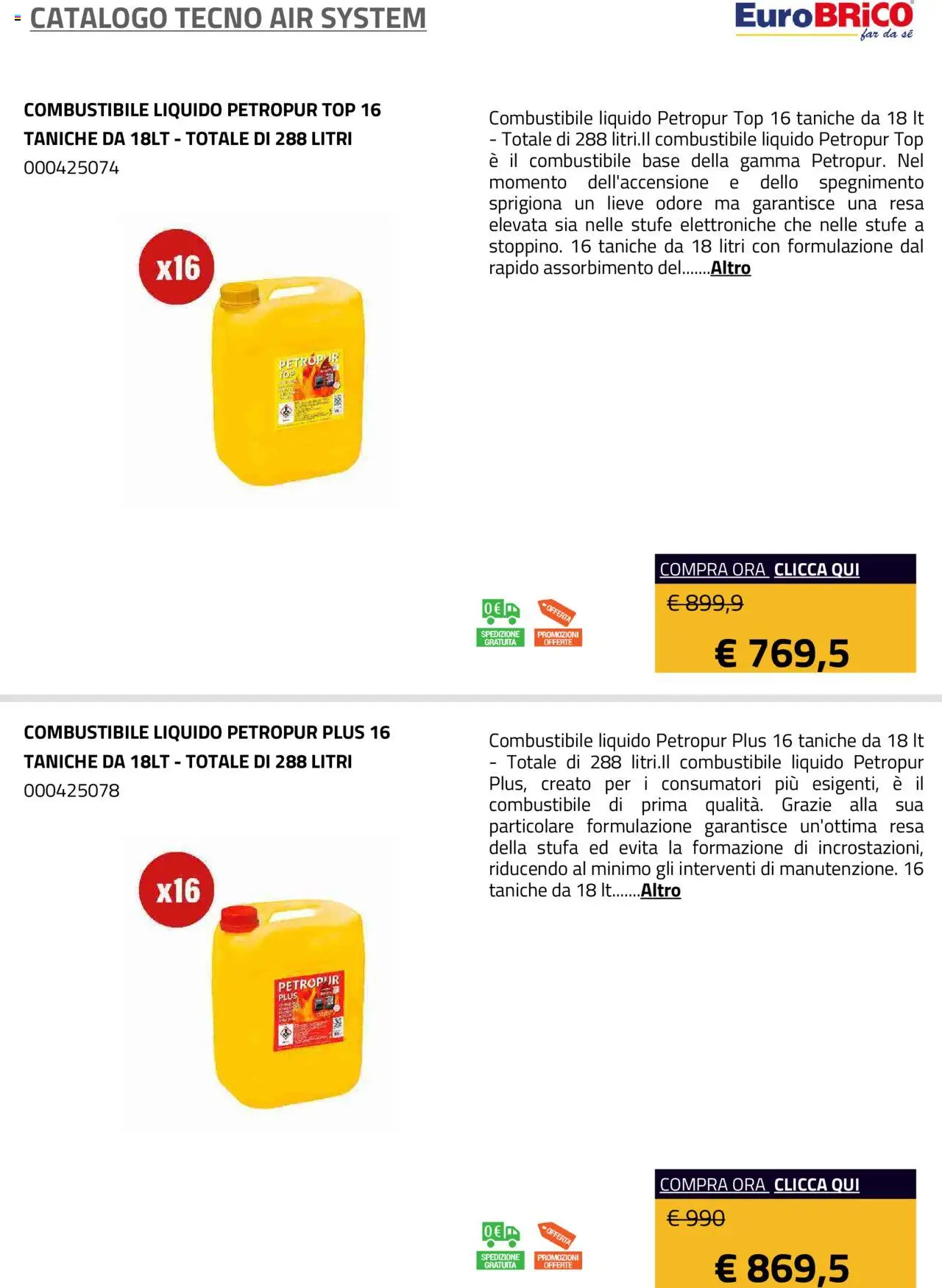 Volantino Eurobrico del 23.07.2025 | Pagina: 41 | Prodotti: Stufa, Top