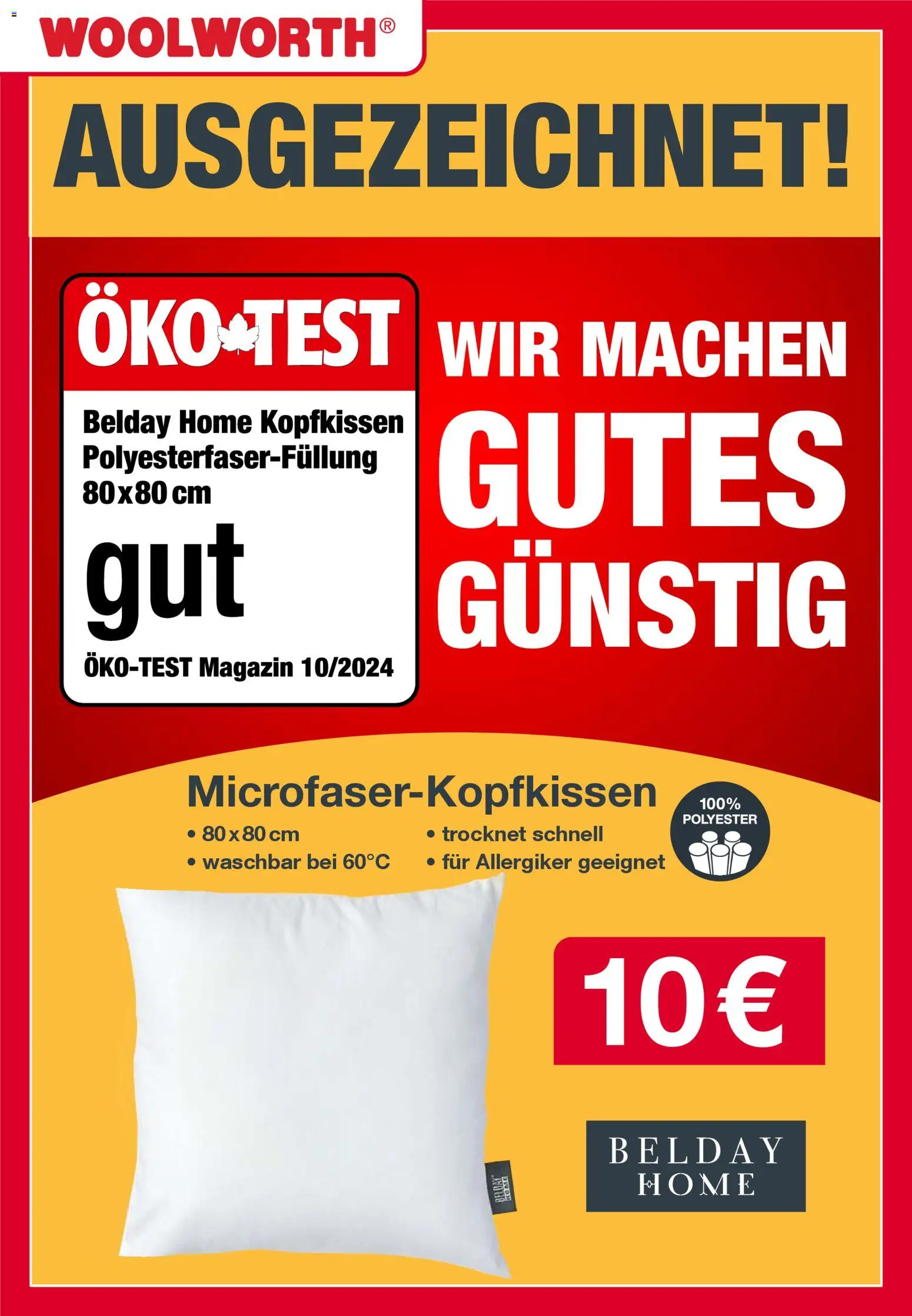 Woolworth Prospekt 	 – gültig ab 06.11.2025 | Seite: 53 | Produkte: Kopfkissen