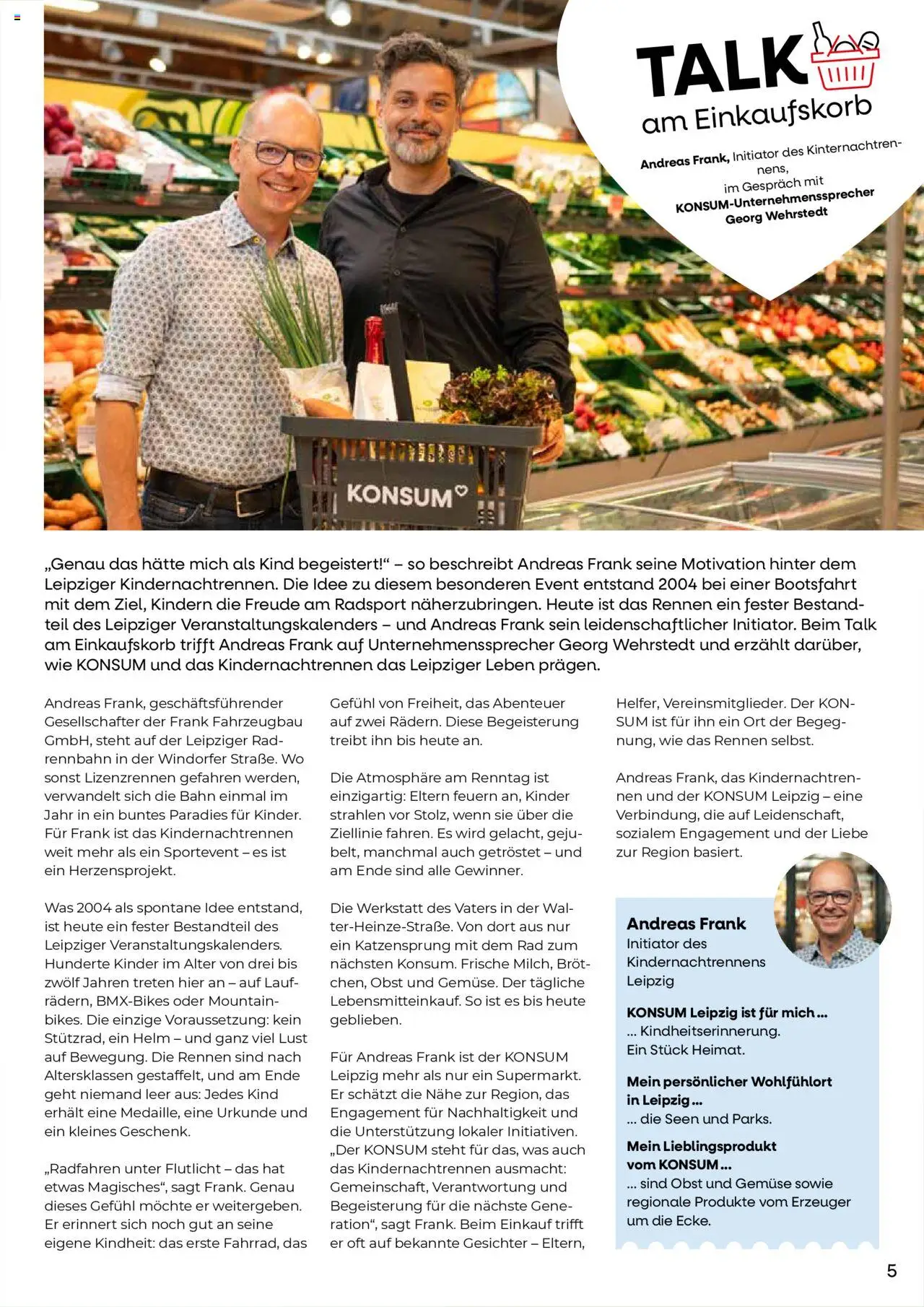 KONSUM Leipzig - Nah. Frisch. Freundlich. - gültig ab dem 28.07.2025 | Seite: 5 | Produkte: Gemüse, Obst, Brot