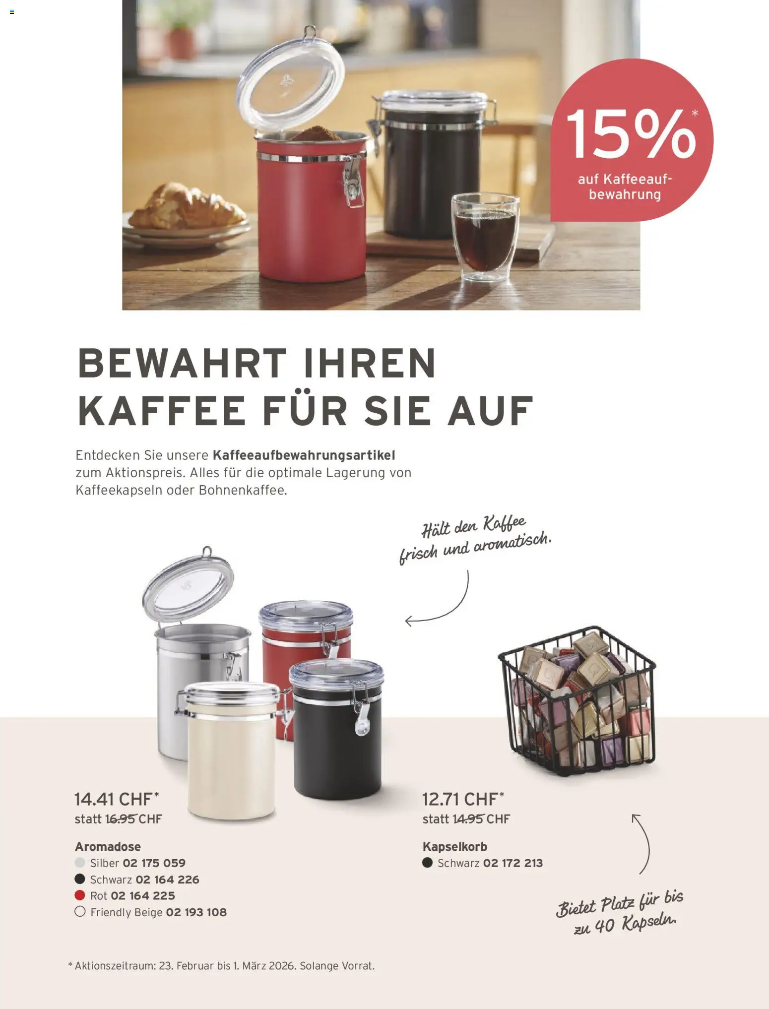 Tchibo Aktionen – gültig ab 24.02.2026 | Seite: 171 | Produkte: Kaffee