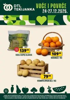 Tekijanka voće i povrće - pregled Tekijanka kataloga - važi od 24.12.2025