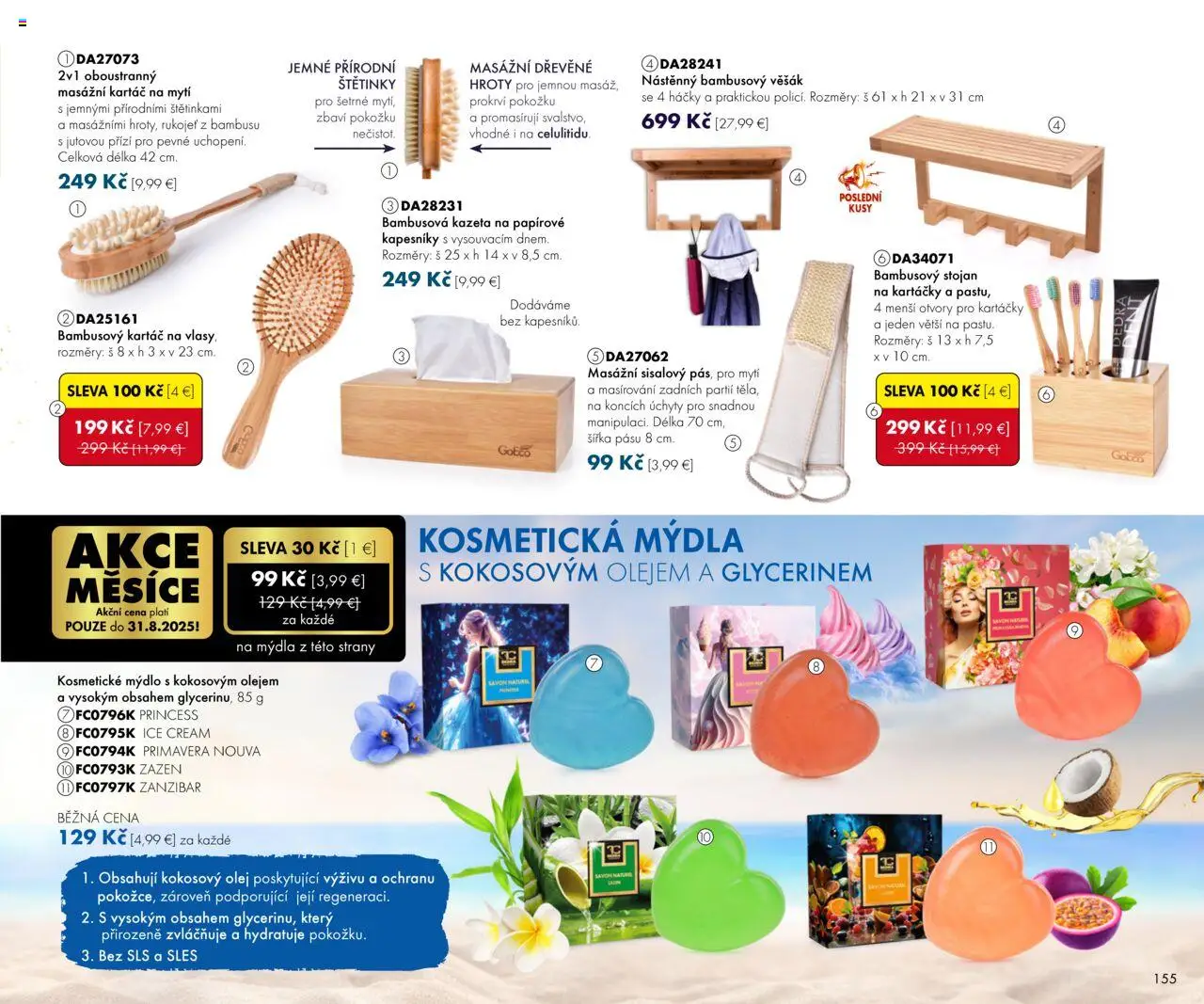Dedra Katalog 8 2025 │ platný od 25.07.2025 | Strana: 55 | Produkty: Olej, Mydlo
