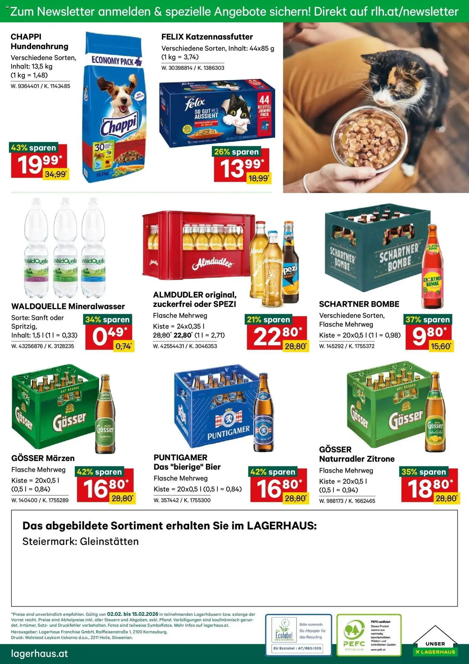 Lagerhaus Wochen Angebote - Krenglbach gültig ab 01.02.2026 | Seite: 6 | Produkte: Zitrone, Bier