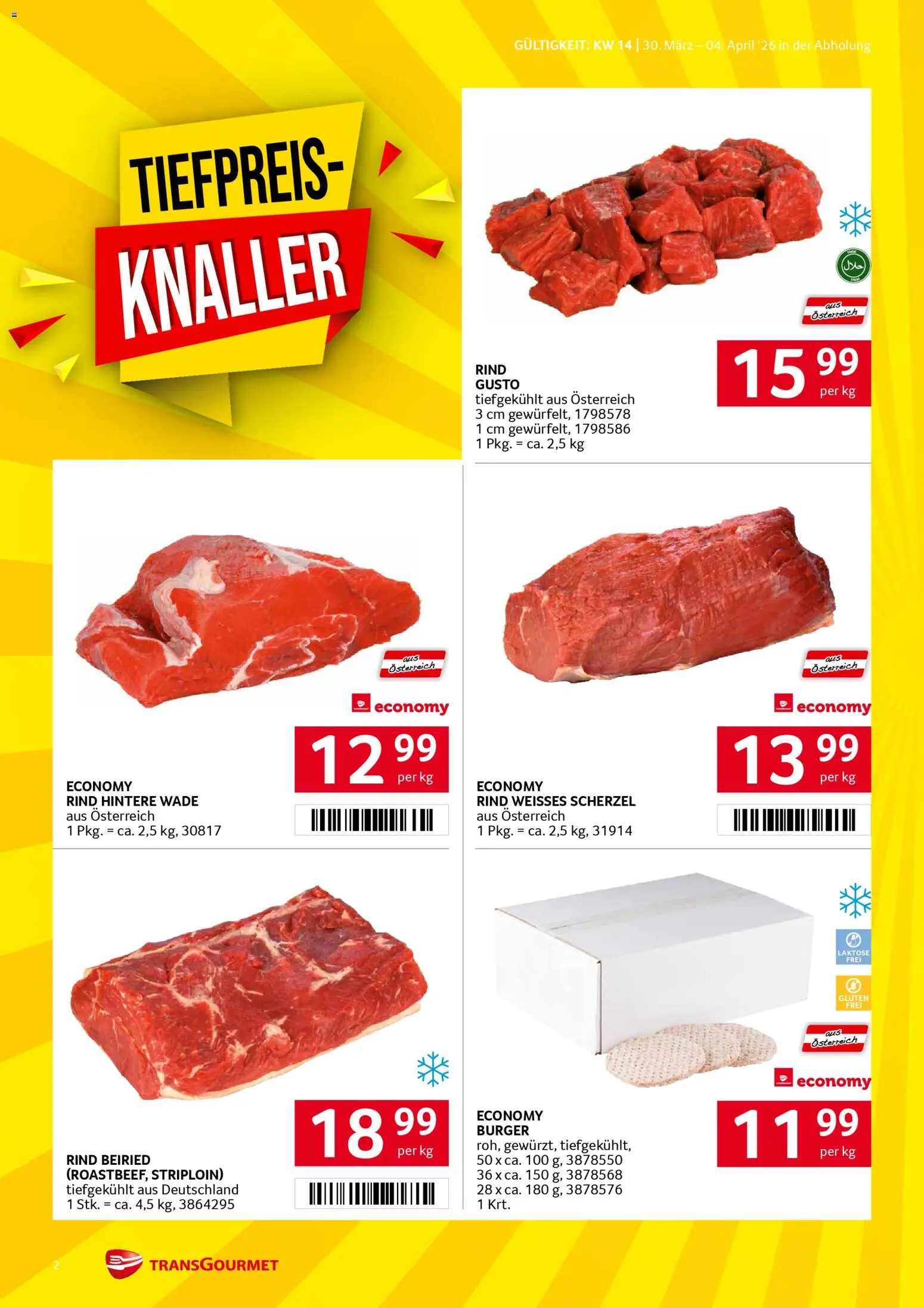 Transgourmet Flugblatt gültig ab 30.03.2026 | Seite: 2