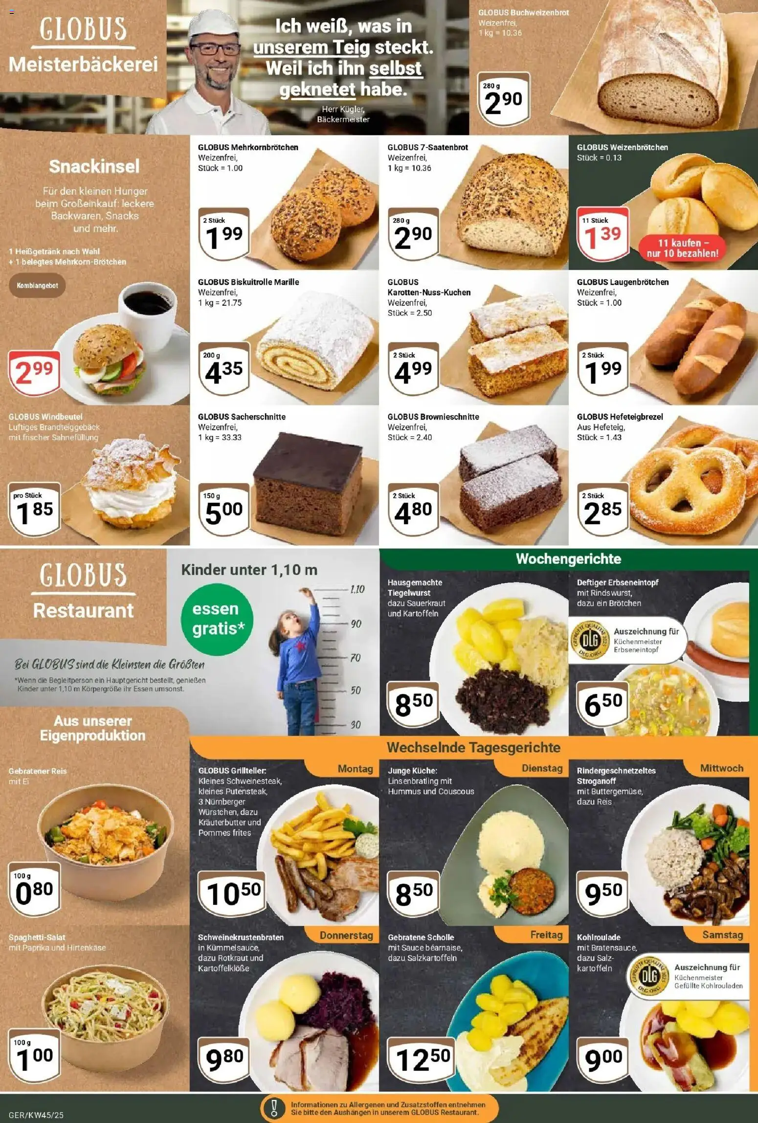 Globus prospekt Gera	 – gültig ab 02.11.2025 | Seite: 6 | Produkte: Pommes, Küche, Pommes frites, Reis