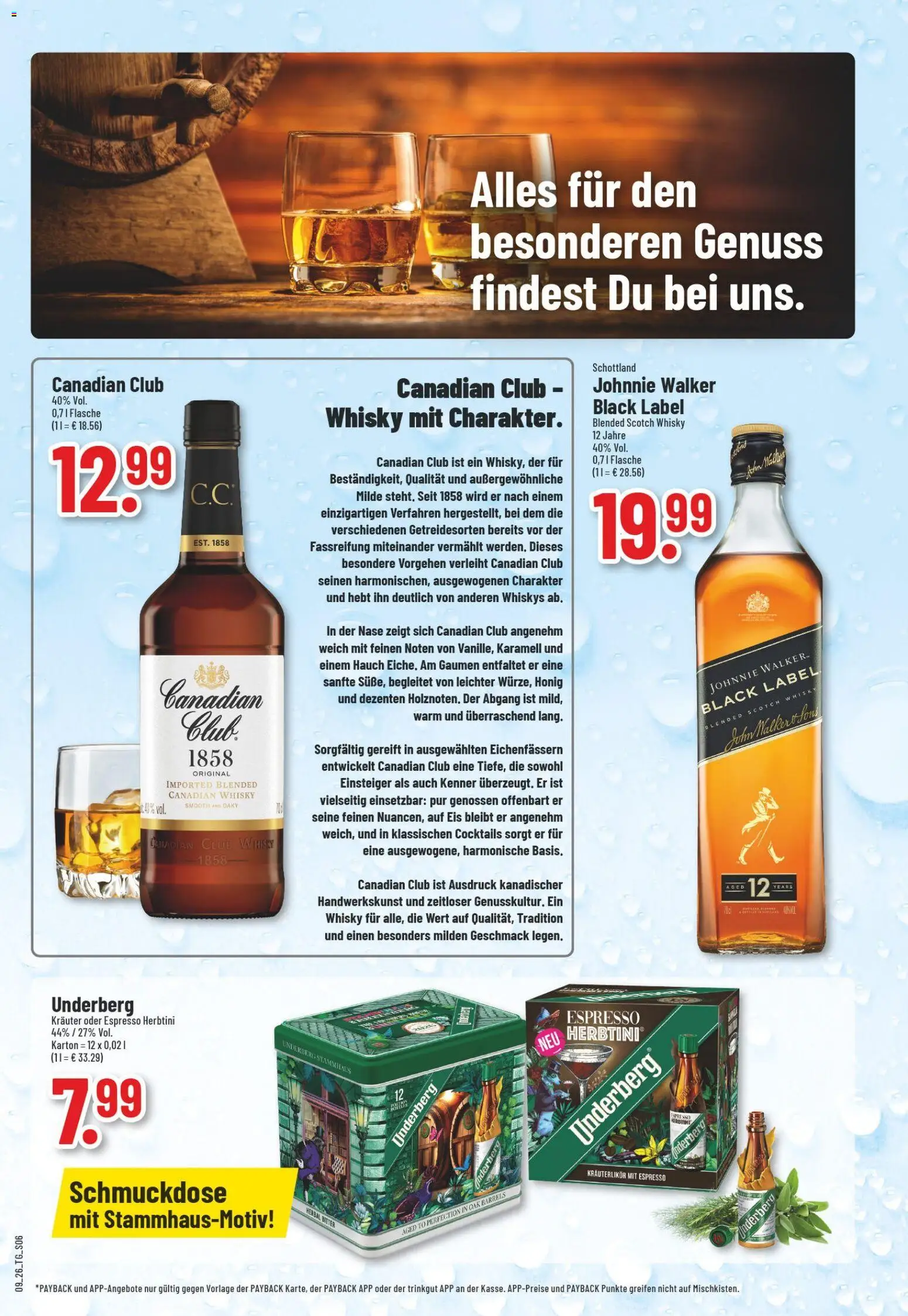 Trinkgut Prospekt 	 – gültig ab 23.02.2026 | Seite: 8 | Produkte: Whisky, Eis, Johnnie walker, Underberg