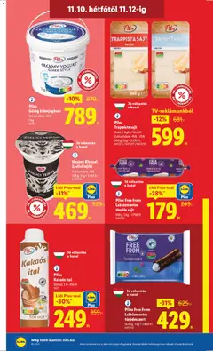 Pilos Trappista sajt, Natúr / light / füstölt, Zsírtartalom: 45% / 25%, 200 g; 1 kg = 2995 Ft - amely érvényes a következő dátumtól: 06.11.2025 | Oldal: 40