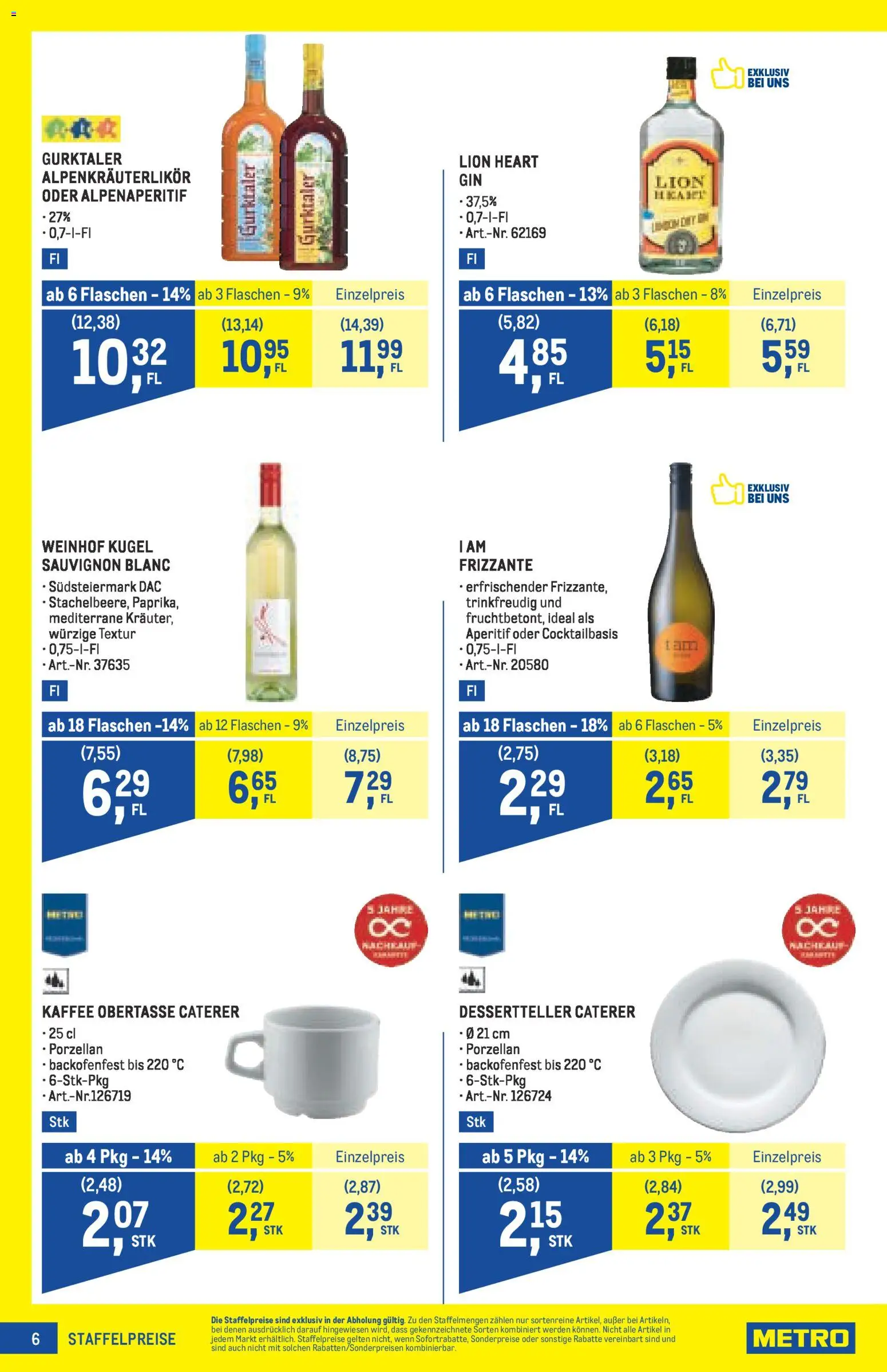 Metro angebote Profi MP08 gültig ab 02.04.2026 | Seite: 6 | Produkte: Kaffee