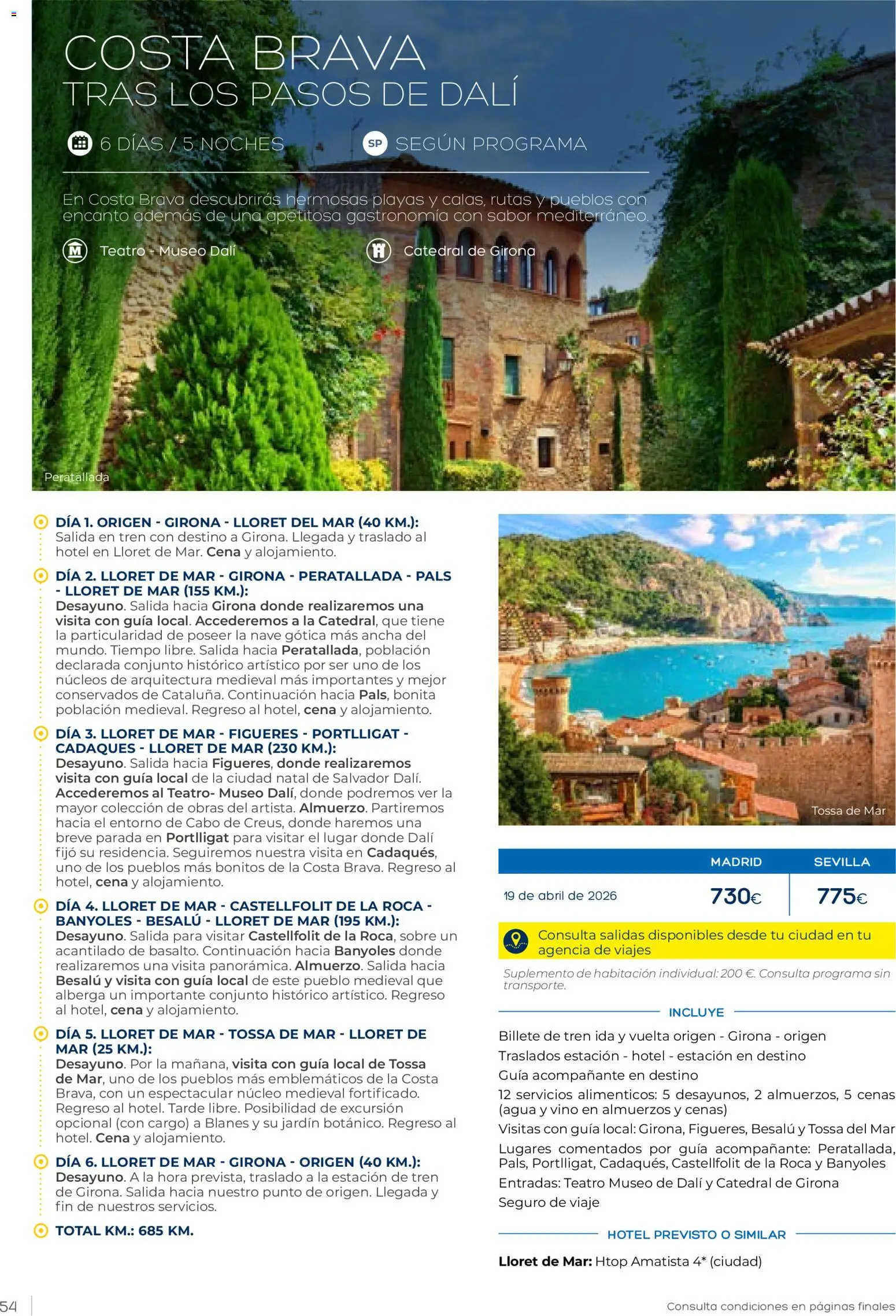 Viajes El Corte Inglés Vacaciones Económicas │ válido desde el 22.10.2025 | Página: 54 | Productos: Vino