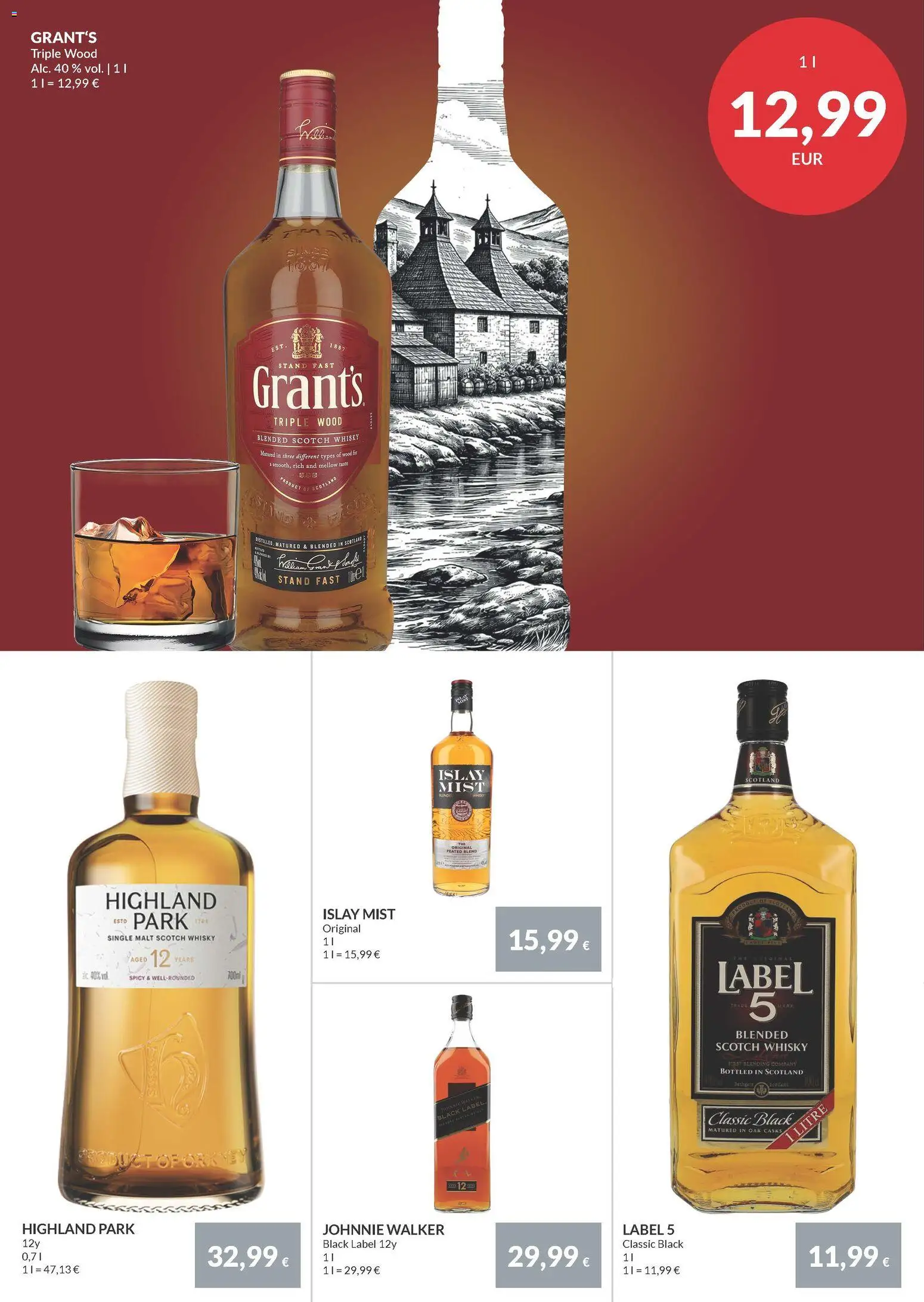 Nielsen Discount tilbudsavis – gyldig fra 26.02.2026 | Side: 6 | Produkter: Whisky