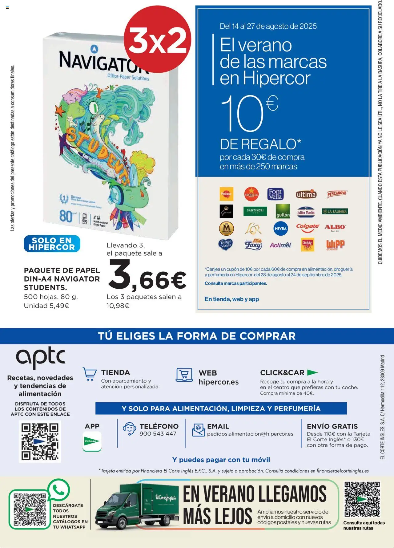 Hipercor catálogo │ válido desde el 14.08.2025 | Página: 46 | Productos: Teléfono