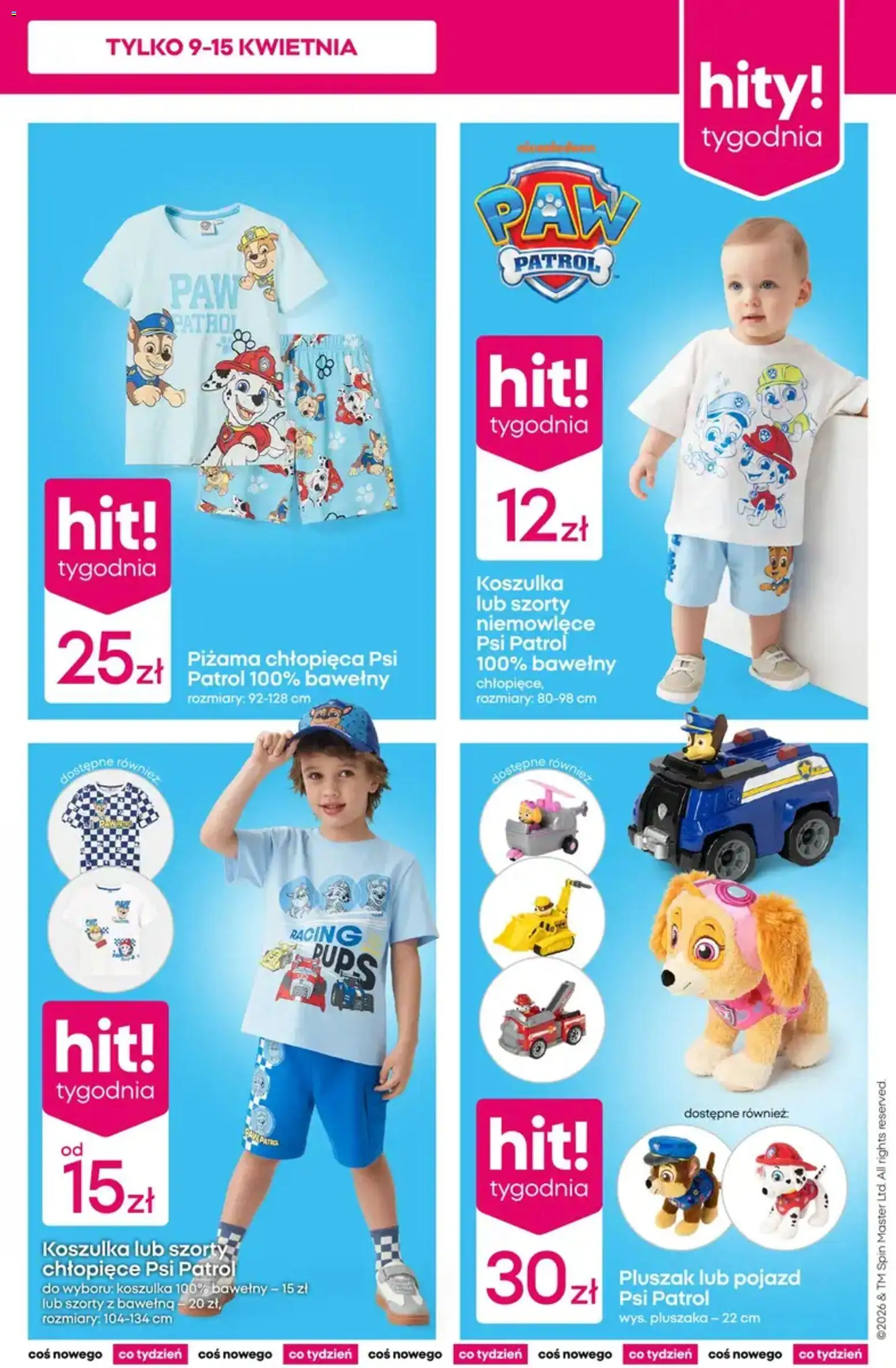 Pepco gazetka od 09.04.2026 | Strona: 3 | Produkty: Szorty, Piżama