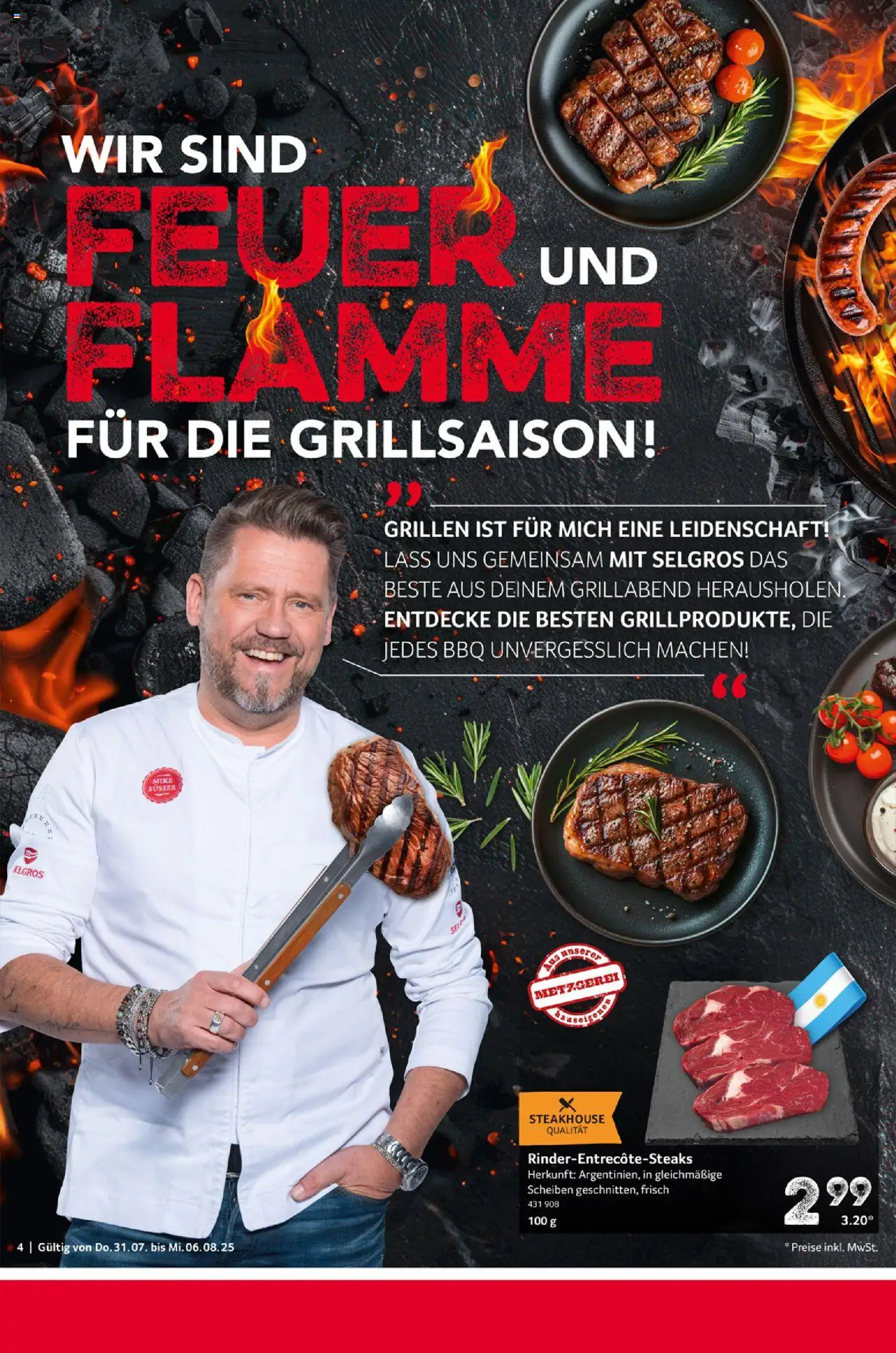 Selgros Prospekt 	 - gültig ab dem 31.07.2025 | Seite: 4