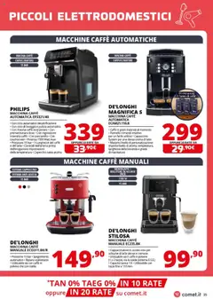 Volantino Comet del 19.07.2025 | Pagina: 35 | Prodotti: Crema, Caffè, Caffè in grani, Bollitore