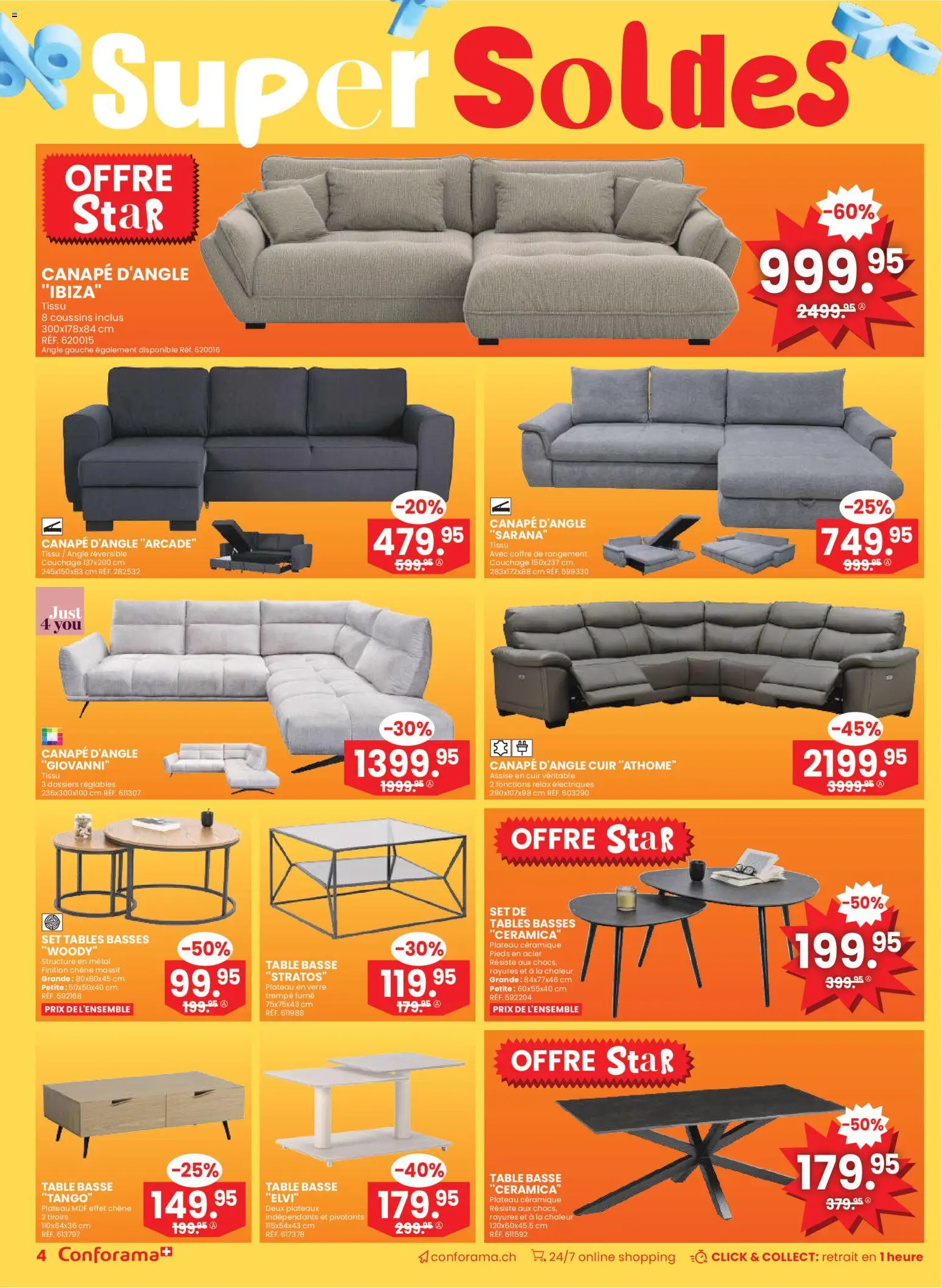 Conforama Aktionen FR – gültig ab 07.01.2026 | Seite: 4