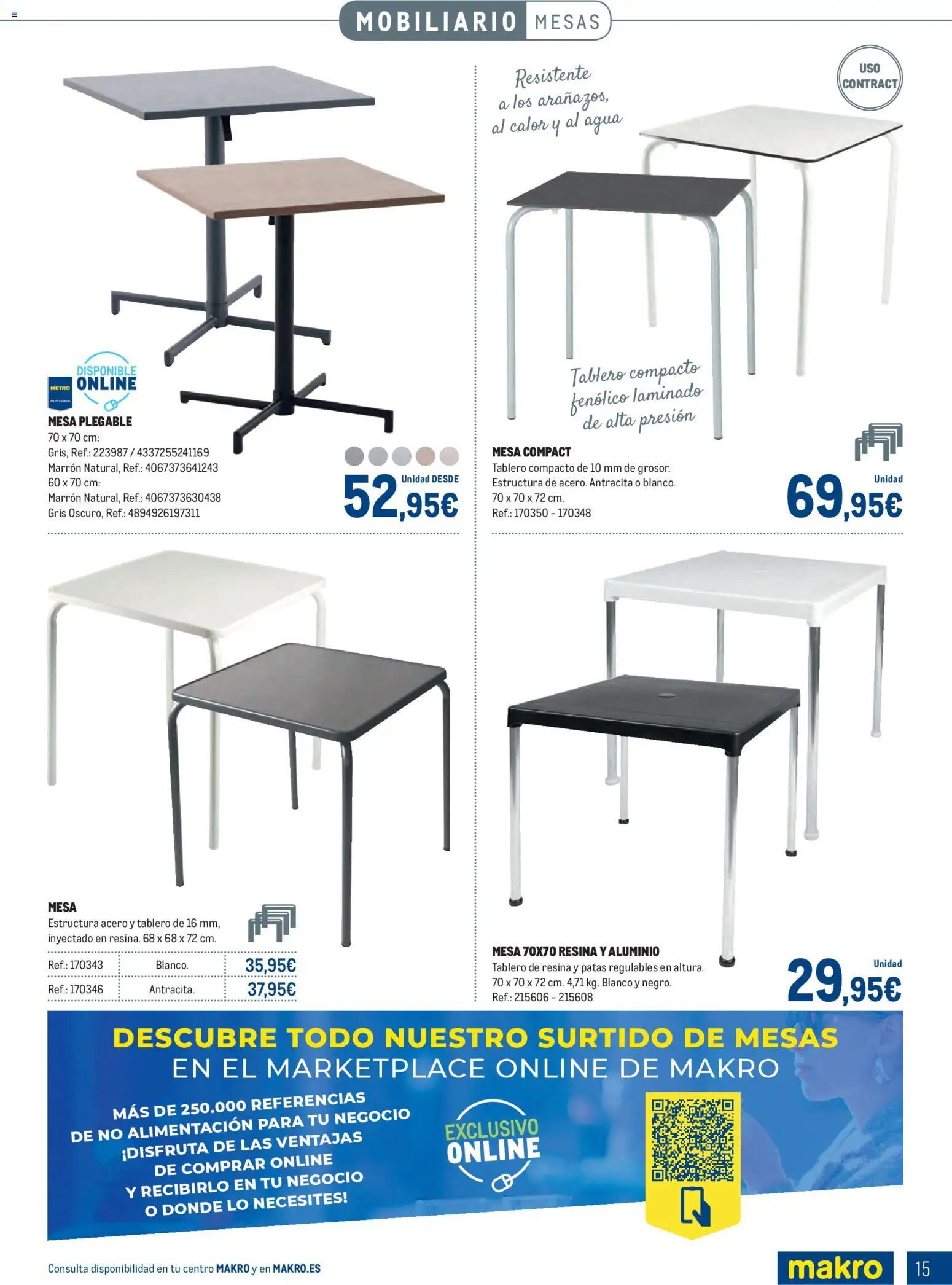 Makro - Especial Terrazas │ válido desde el 09.03.2026 | Página: 15 | Productos: Mesa
