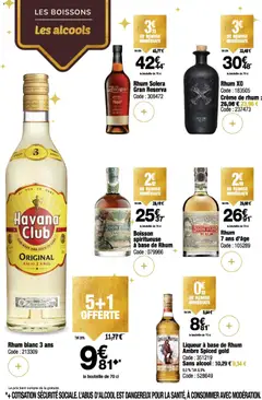 Promocash - Prévisualisation de Promocash - Brochure Vos Promos d'Exception valide à partir de 01.12.2025 | Page: 70 | Produits: Liqueur, Rhum, Captain Morgan, Crème