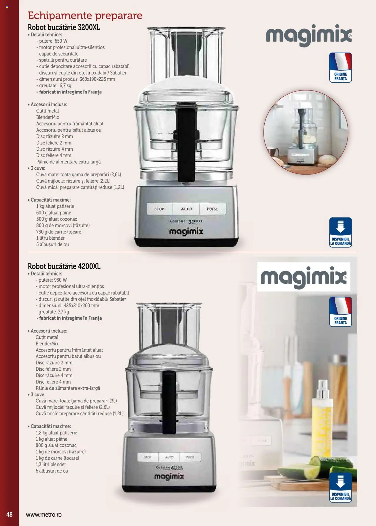 Noul catalog Metro – valabil de la 17.09.2025 | Pagină: 48 | Produse: Bucătărie, Cutie, Aluat, Pâine