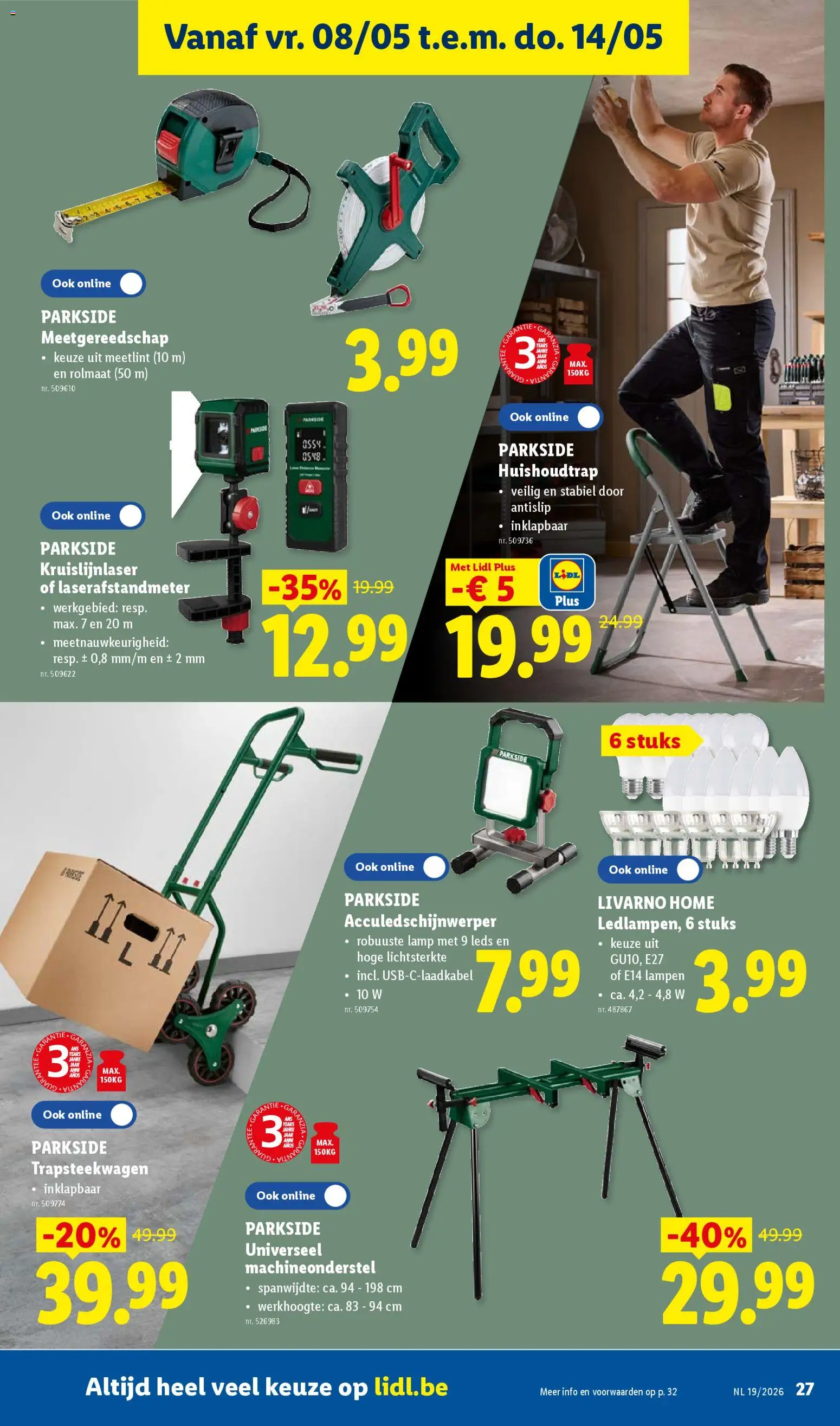 {H1} | Pagina: 27 | Producten: Lamp, Ladder