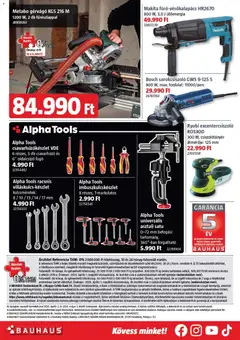 Bauhaus akciós újság - amely érvényes a következő dátumtól: 02.04.2026 | Oldal: 32