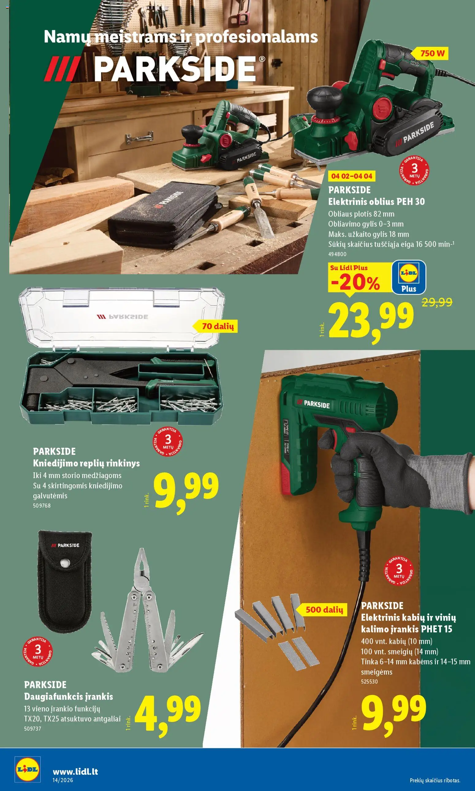 LIDL akcijos nuo 30.03.2026 | Puslapis: 24