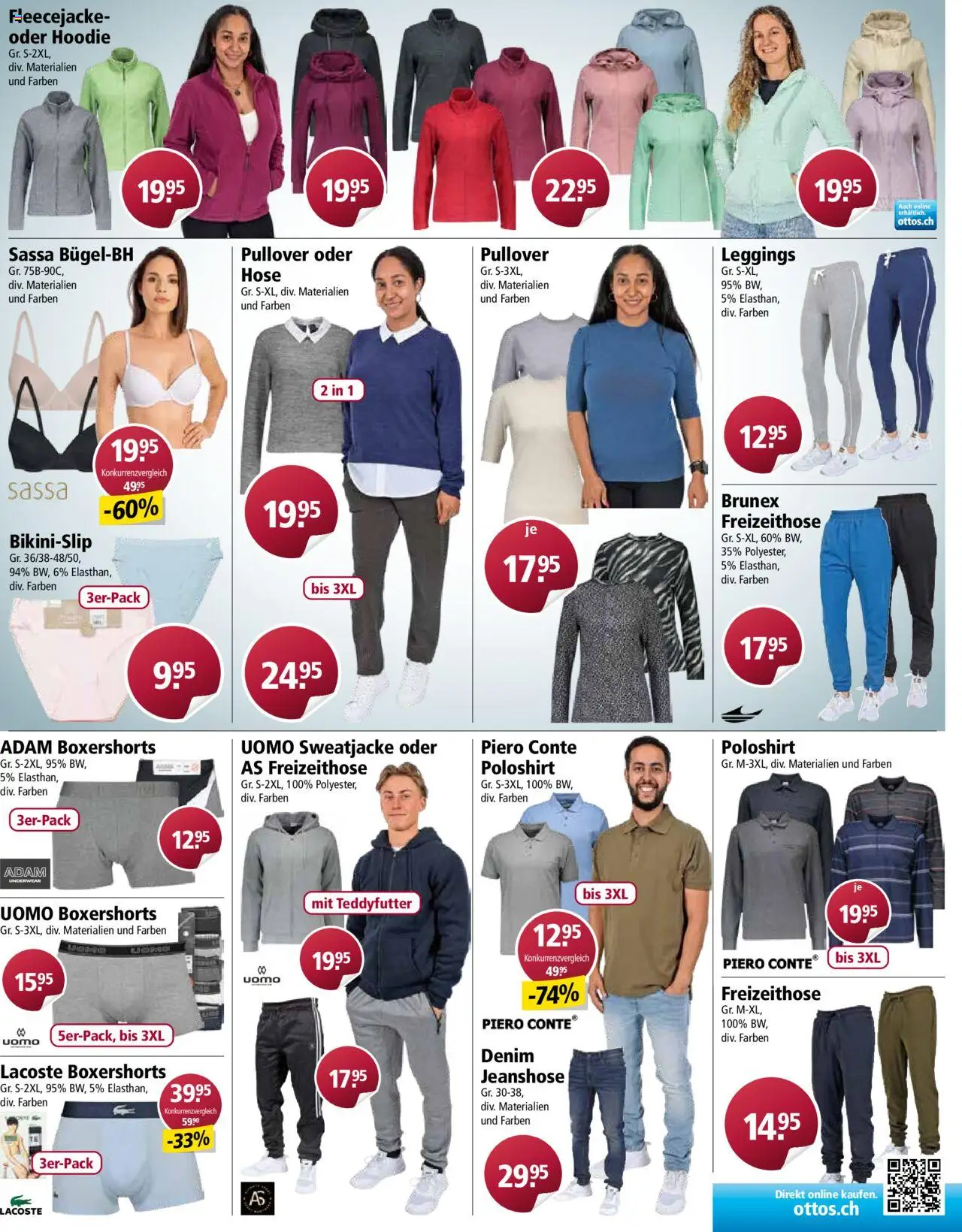 Otto's Aktionen ab 20.08.2025 | Seite: 5 | Produkte: Leggings, Hoodie, Poloshirt, Sweatjacke
