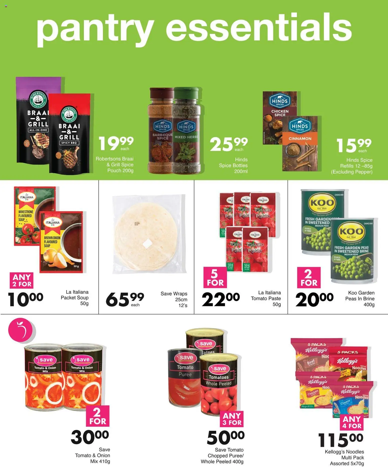 New Save catalogue – valid from 29.01.2026 | Page: 16 | Products: Chicken, Tomatoes, Noodles, Soup