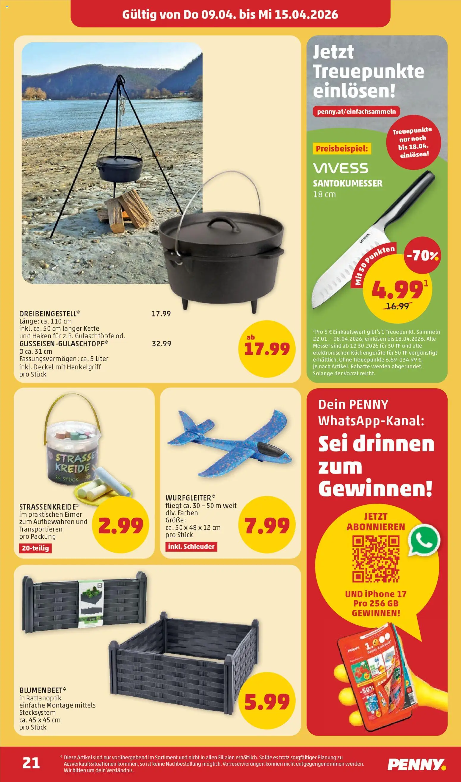 Penny Markt - Flugblatt gültig ab 09.04.2026 | Seite: 21 | Produkte: Iphone