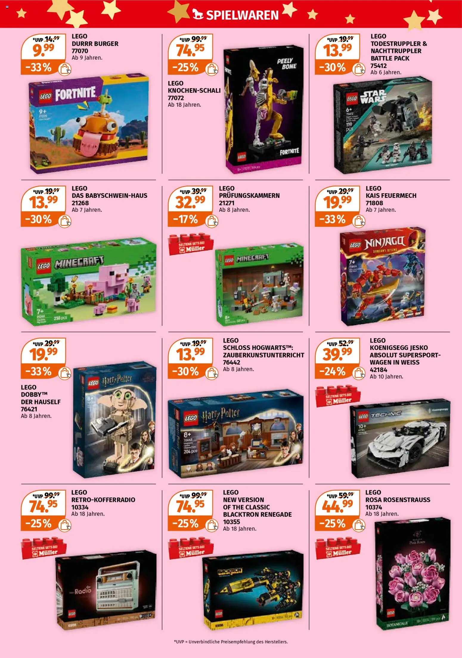 Müller Prospekt Spielwaren für Groß und Klein – gültig ab 09.11.2025 | Seite: 12