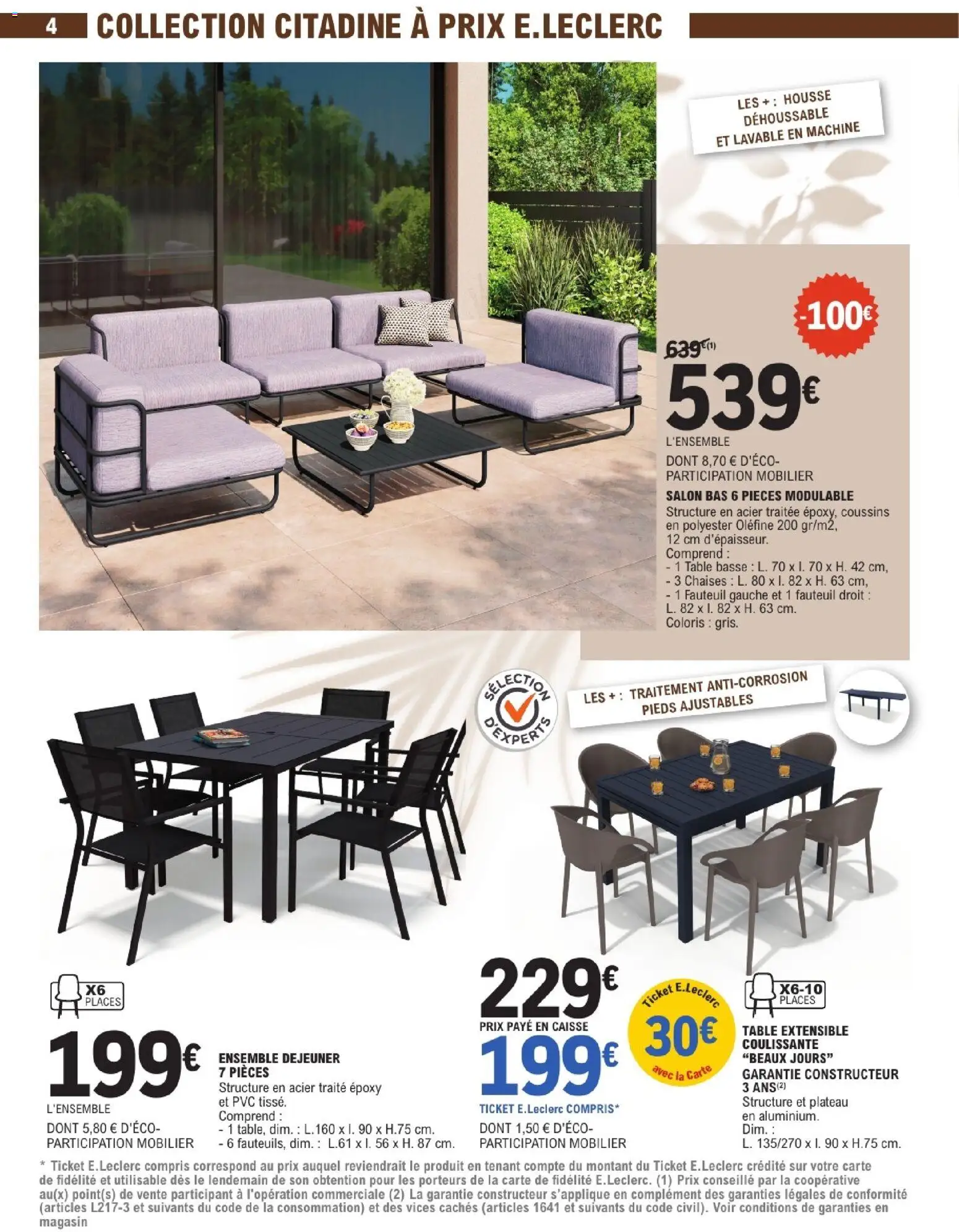 {H1} | Page: 4 | Produits: Plateau, Fauteuil, Table basse, Table