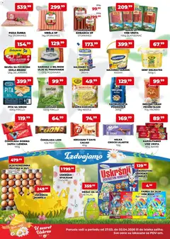 Plus Cash & Carry katalog  - pregled Plus Cash & Carry kataloga - važi od 27.03.2026 | Strana: 2 | Proizvode: Grašak, Pronto, Šunka, Sardina