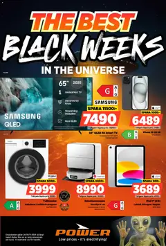 Power - Black Friday - Förhandsvisning av reklamblad från butik Power aktuell från 24.11.2025