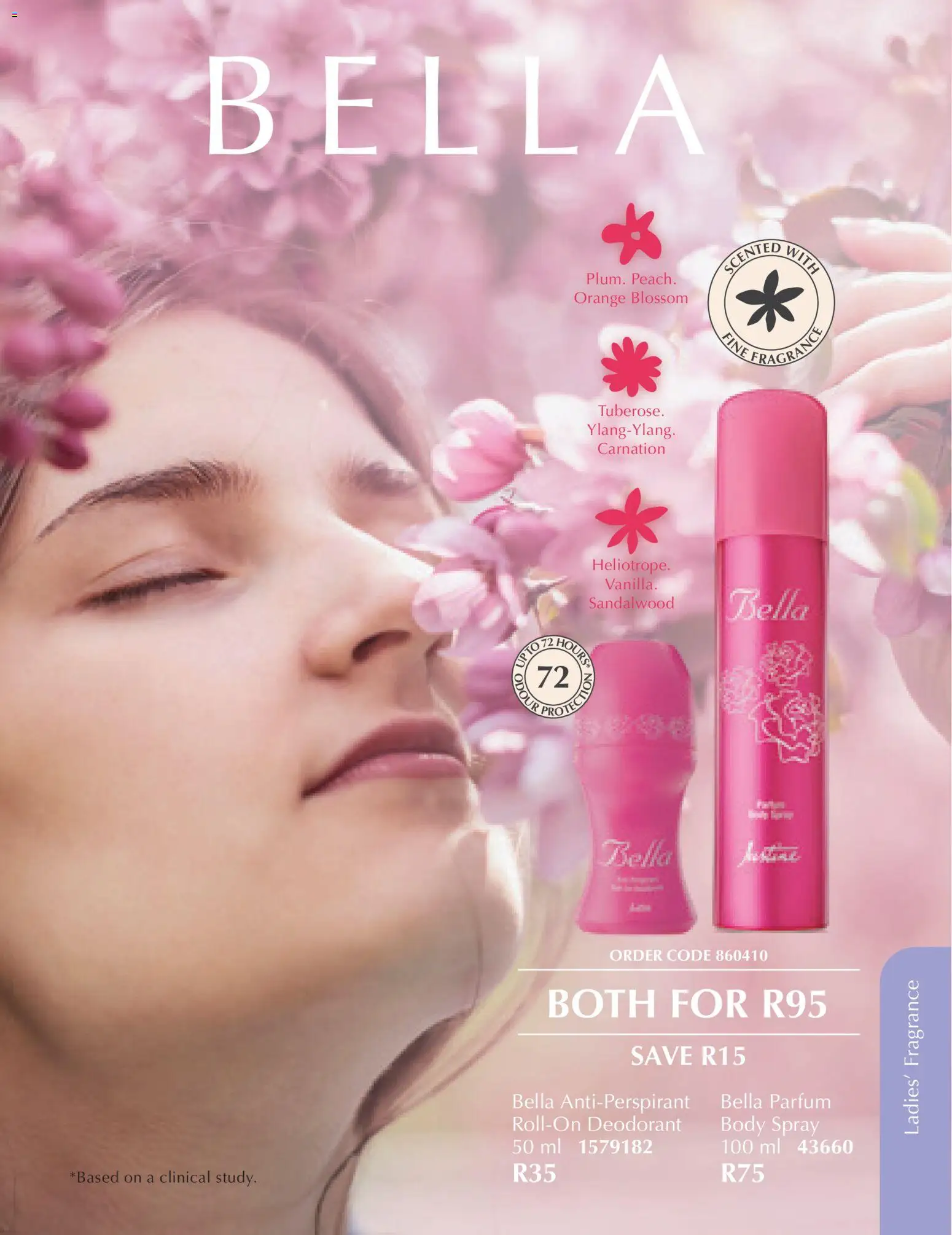 New Justine catalogue – valid from 01.03.2026 | Page: 50 | Products: Body spray, Fragrance, Deodorant, Antiperspirant