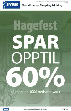 Forhåndsvisning av JYSK kundeavis gyldig fra 20.04.2026